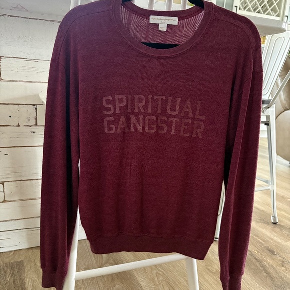 Spiritual Gangster logo crewneck sweatshirt - Picture 1 of 1